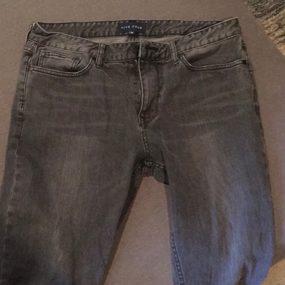 Men’s charcoal jeans